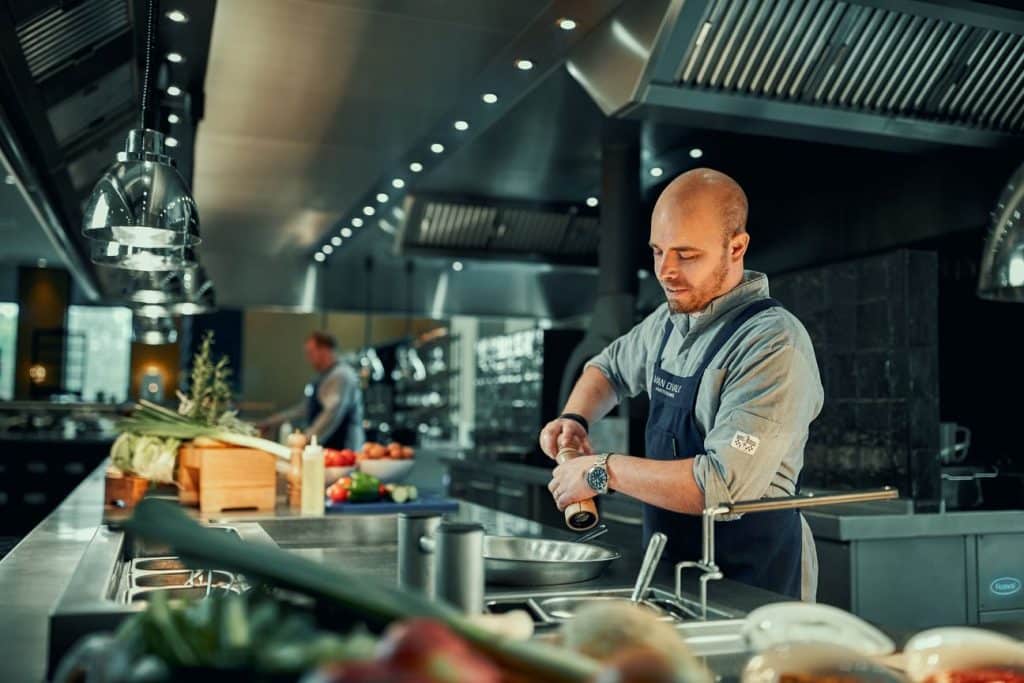 Hotel Amsterdam Amstel koken